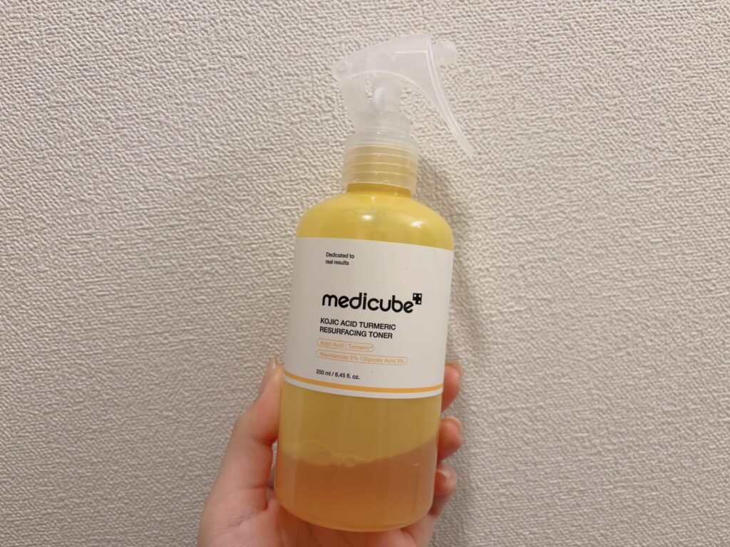 メディキューブ コウジ酸トナーを実際に使ってみたレビュー