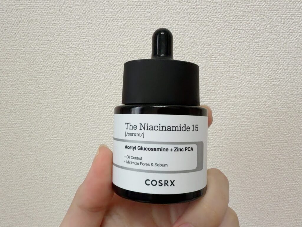 COSRX RX ザ・ナイアシンアミド15セラムを実際に使ってみたレビュー