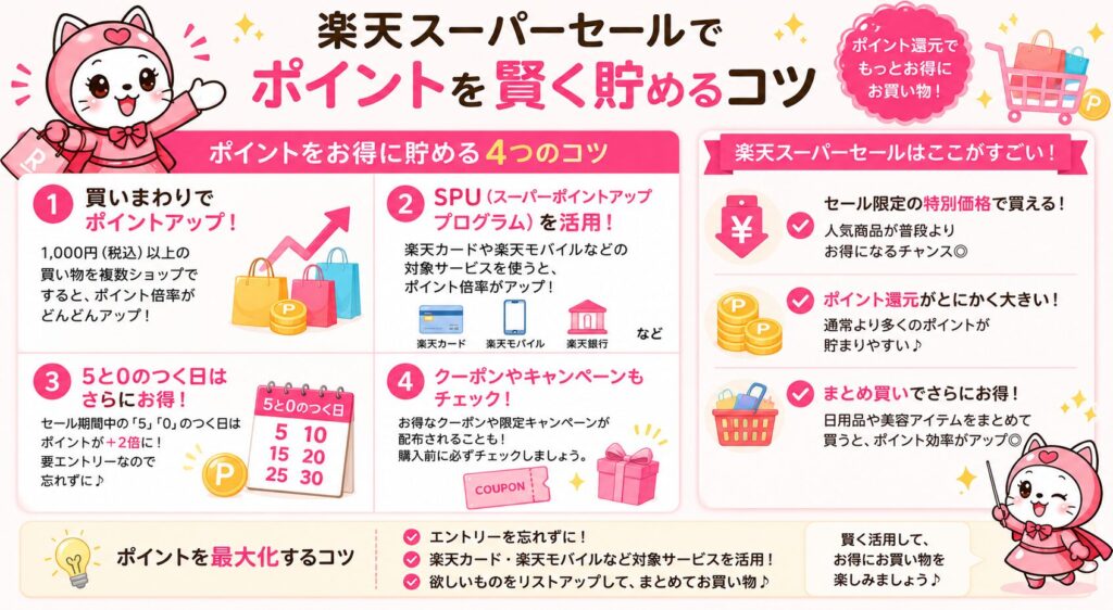 楽天スーパーセール攻略法